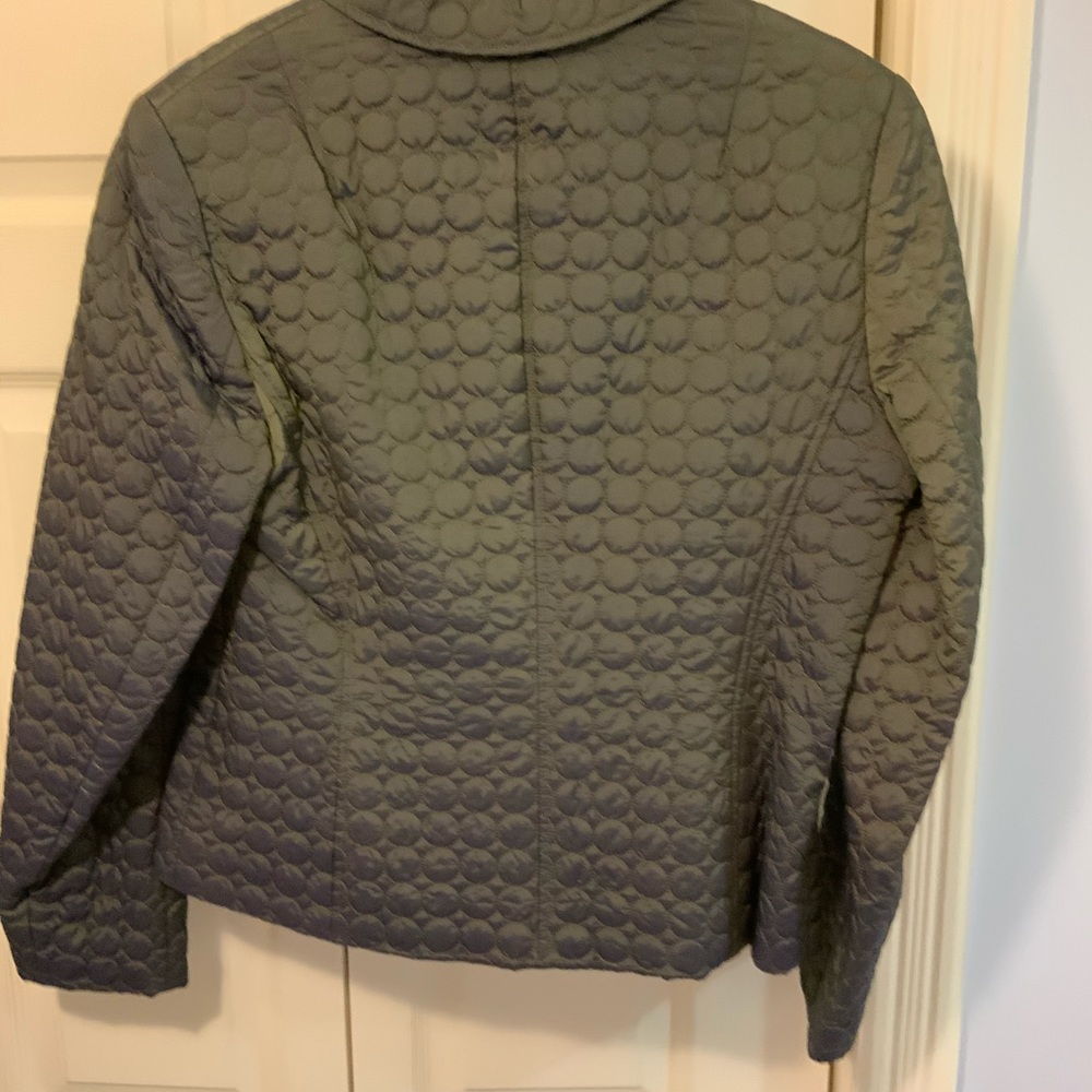 Matelassé blazer with purple shine great stitchin - Picture 4 of 4